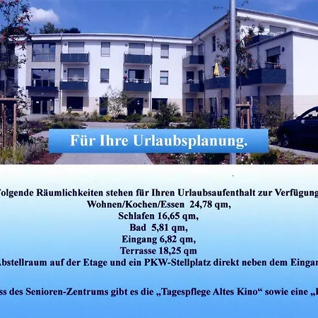 Ferienwohnung 'im Alten Kino' 아파트